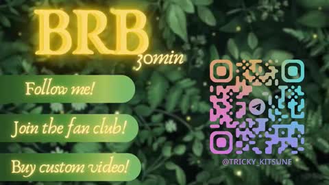 trickykitsune online show from October 13, 2025, 1:11 pm