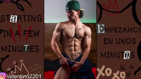 Snapshot of valentino_2201 chatting on July 7, 2026, 3:09 am Valentino - 15 OFF valentino2201 online show from July 7, 2026, 3:09 am