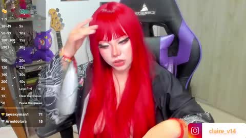 Snapshot of valkyrie_claire chatting on February 28, 2025, 4:32 am Valkyrie claire online show from February 28, 2025, 4:32 am