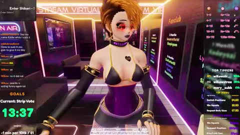 vannivr online show from March 8, 2026, 3:21 am