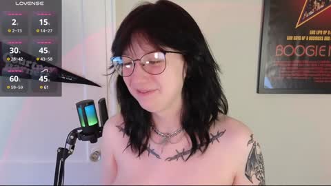 Violet Winter  indie sleaze goth girl next door online show from December 29, 2024, 3:24 pm