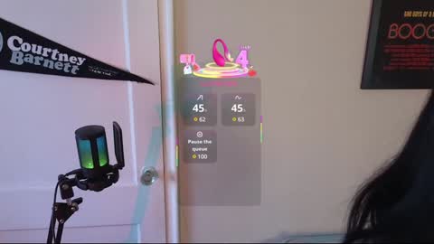 Violet Winter  indie sleaze goth girl next door online show from February 3, 2025, 6:49 pm