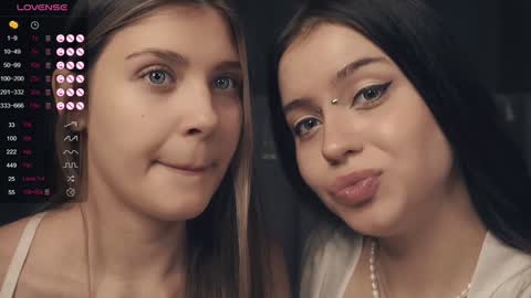 Snapshot of vivid_girls chatting on January 25, 2025, 10:29 am Nelly and Mari online show from January 25, 2025, 10:29 am