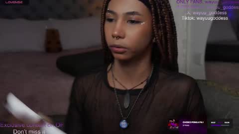 Snapshot of wayuu_goddess chatting on February 8, 2026, 3:15 pm Wayuu Goddess 3 online show from February 8, 2026, 3:15 pm