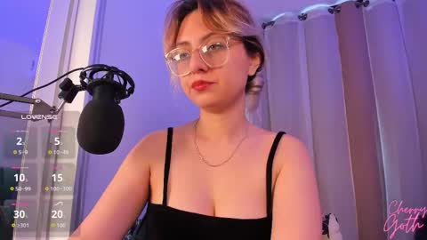 Snapshot of xcherrygoth chatting on October 22, 2025, 1:11 pm Cherry Goth online show from October 22, 2025, 1:11 pm