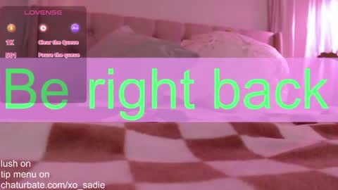 Snapshot of xo_sadie chatting on August 2, 2026, 6:45 am Xo Sadie online show from August 2, 2026, 6:45 am