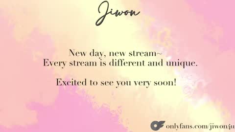 J i w o n   online show from June 20, 2026, 9:39 pm