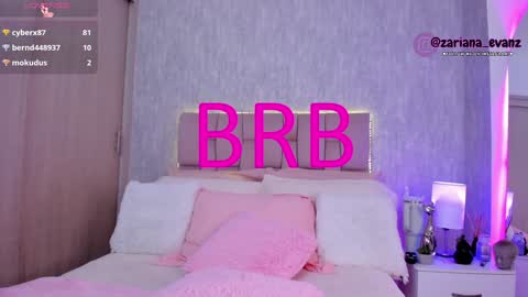 Snapshot of zarianaevanz chatting on January 20, 2025, 12:25 am Zariana online show from January 20, 2025, 12:25 am