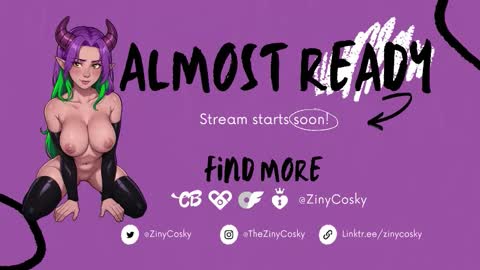 Ziny Cosky online show from December 1, 2025, 2:38 am