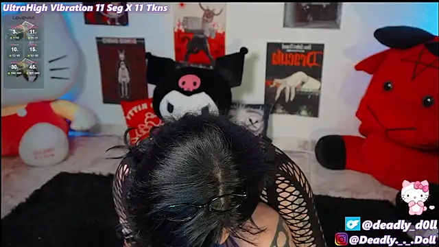 Deadly Doll online show from February 13, 2025, 2:12 am