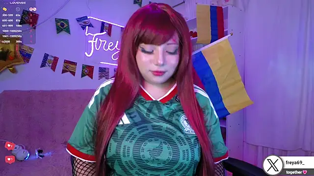Sweet freya1 online show from July 6, 2026, 1:24 am