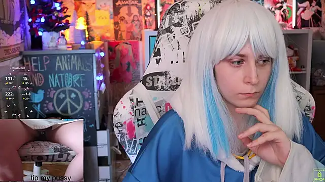 ShiroiFubuki online show from January 20, 2025, 12:49 pm