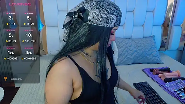 valkiria moore online show from December 5, 2025, 7:54 pm