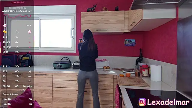 Lexa del mar online show from March 18, 2026, 9:12 am