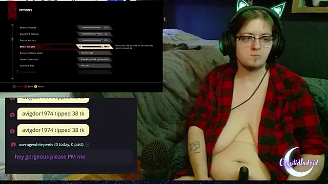 Snapshot of CryptidIndrid chatting on January 5, 2025, 12:09 am CryptidIndrid online show from January 5, 2025, 12:09 am