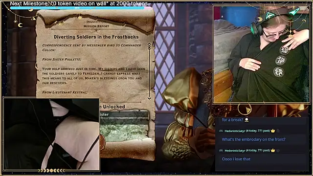 Snapshot of CryptidIndrid chatting on January 25, 2025, 7:49 pm CryptidIndrid online show from January 25, 2025, 7:49 pm