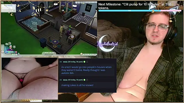 Snapshot of CryptidIndrid chatting on February 3, 2025, 8:35 am CryptidIndrid online show from February 3, 2025, 8:35 am