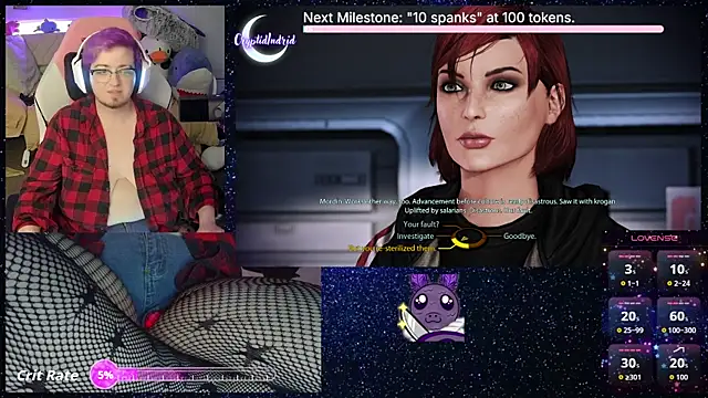 Snapshot of CryptidIndrid chatting on September 27, 2025, 10:48 pm CryptidIndrid online show from September 27, 2025, 10:48 pm