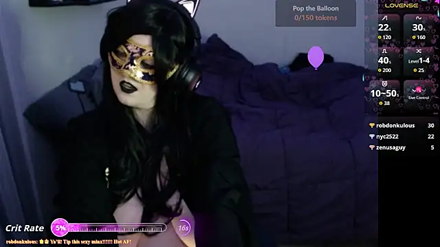 Snapshot of CryptidIndrid chatting on March 28, 2026, 3:00 pm CryptidIndrid online show from March 28, 2026, 3:00 pm