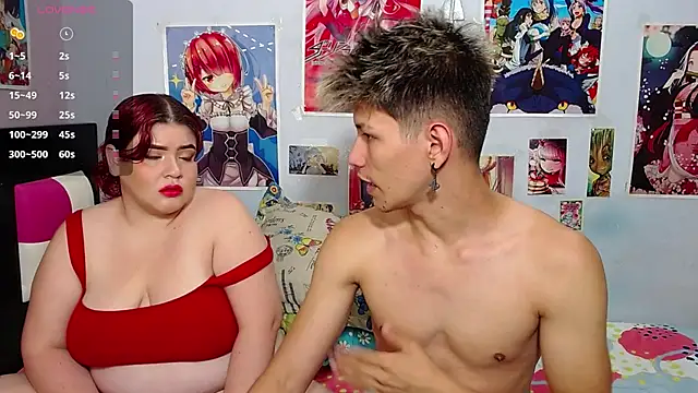 javiandkaty  online show from February 25, 2025, 11:00 pm