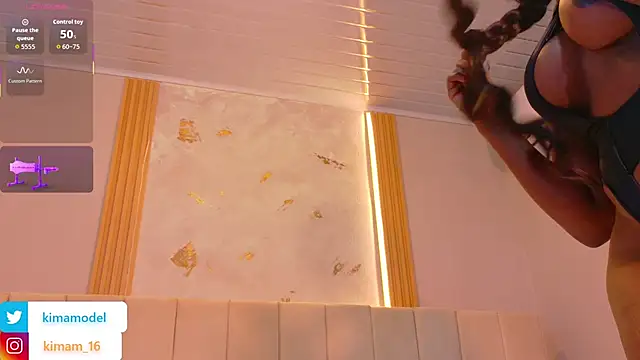 Kima1  online show from November 10, 2025, 8:08 pm