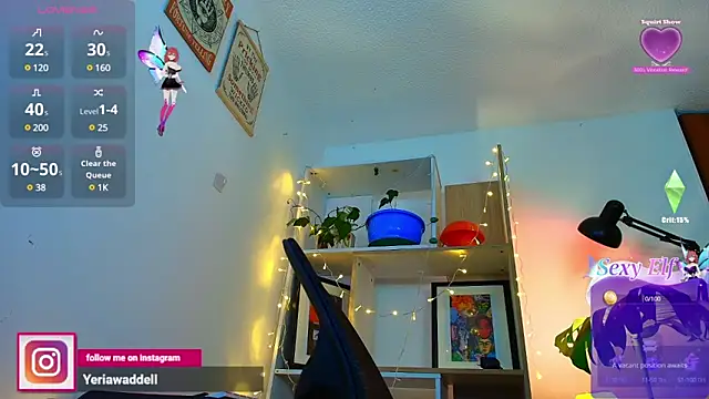 Yeriawaddell  online show from February 11, 2025, 3:29 am