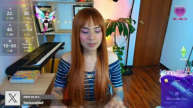 Yeriawaddell  online show from February 13, 2025, 2:56 am