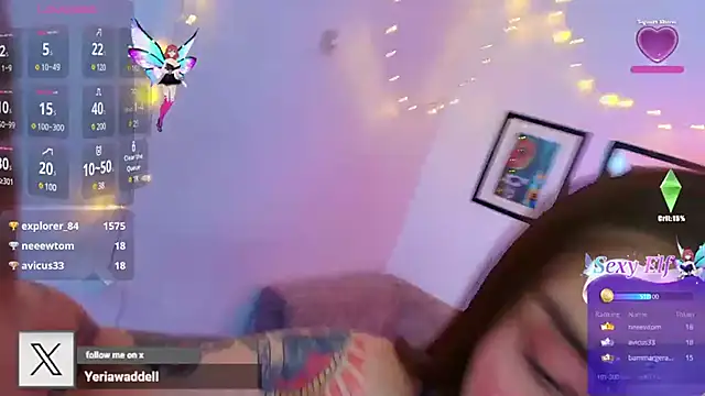 Yeriawaddell  online show from February 26, 2025, 2:14 pm