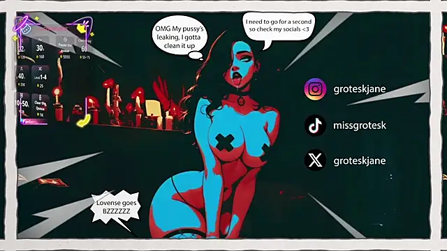 GroteskJane online show from April 18, 2026, 2:54 pm