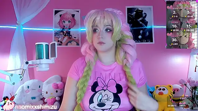 NaomiShimizu online show from January 28, 2025, 5:03 pm