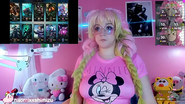 NaomiShimizu online show from January 28, 2025, 8:04 pm