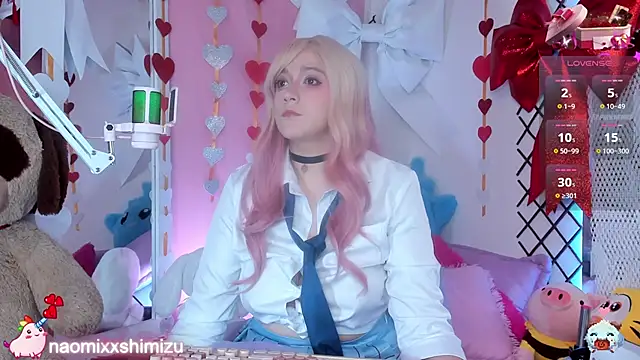 NaomiShimizu online show from February 7, 2025, 9:15 pm