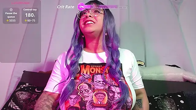 Ninatejeiros online show from October 9, 2025, 10:52 pm