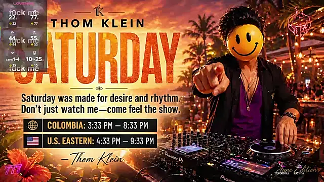 thomklein online show from July 25, 2026, 5:43 pm