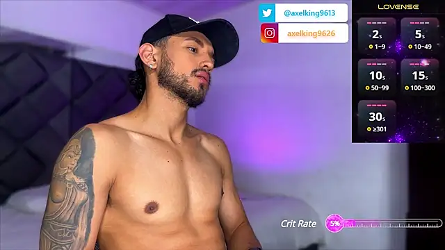 AxelKing1326 online show from January 21, 2025, 1:50 am