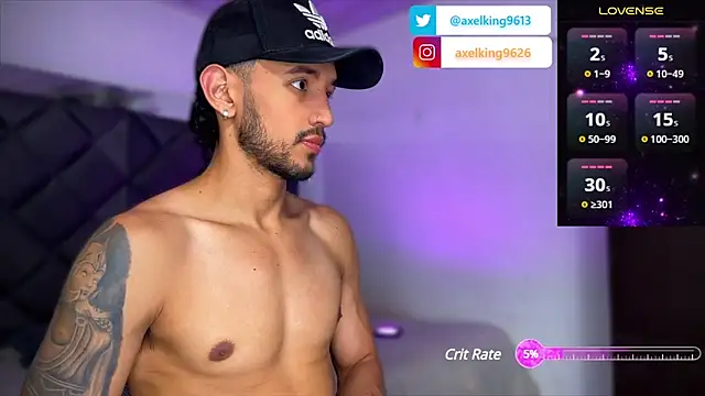 AxelKing1326 online show from February 7, 2025, 9:58 pm