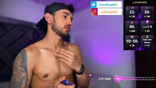 AxelKing1326 online show from March 21, 2025, 9:56 pm