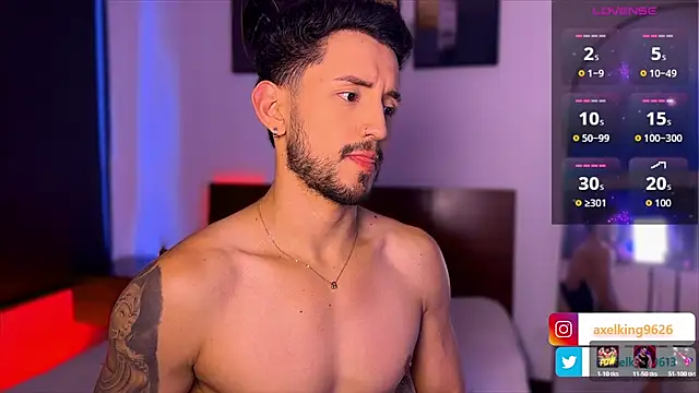 AxelKing1326 online show from March 14, 2026, 9:09 pm