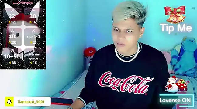 Liamscott  online show from December 10, 2024, 9:23 am