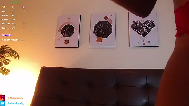 AleezaFrench online show from March 15, 2025, 9:27 pm