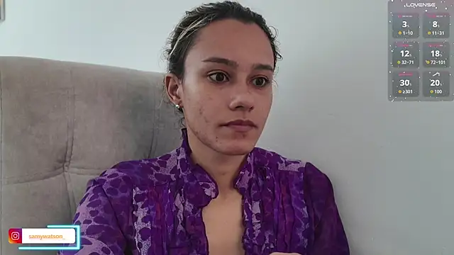 SamanthaWatson online show from October 8, 2025, 1:53 pm