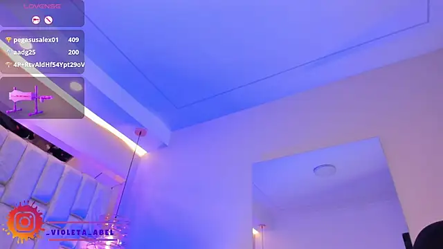 VioletaAbel online show from March 1, 2025, 4:00 pm