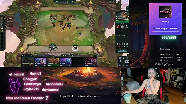 Lisaonthemoon online show from March 16, 2025, 5:58 am