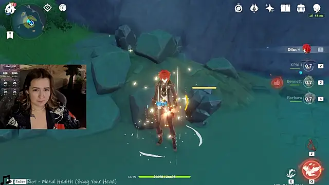 Megan  Hart online show from January 9, 2025, 3:36 am