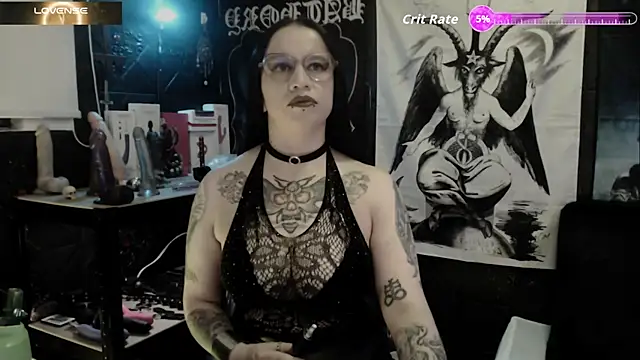 Evil Queen 666 online show from September 30, 2025, 7:57 am