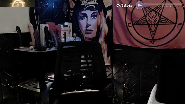 Evil Queen 666 online show from June 26, 2026, 7:02 am