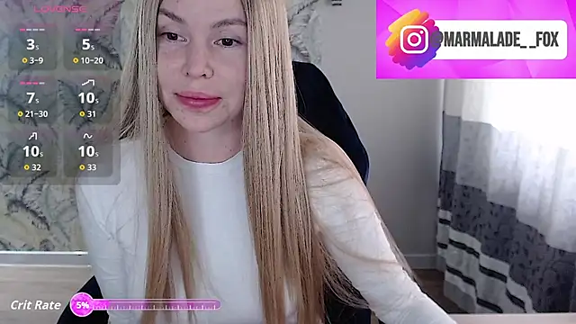 Marmalade Fox online show from April 22, 2026, 6:27 am