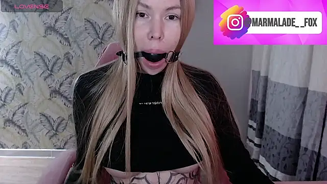 Snapshot of Marmalade_Fox chatting on May 30, 2026, 4:53 am Marmalade Fox online show from May 30, 2026, 4:53 am