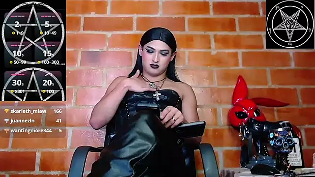 Domina Lilith online show from January 30, 2025, 7:18 am