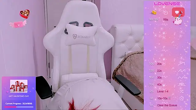 Snapshot of MissClarks chatting on February 22, 2025, 1:57 pm MissClarks online show from February 22, 2025, 1:57 pm